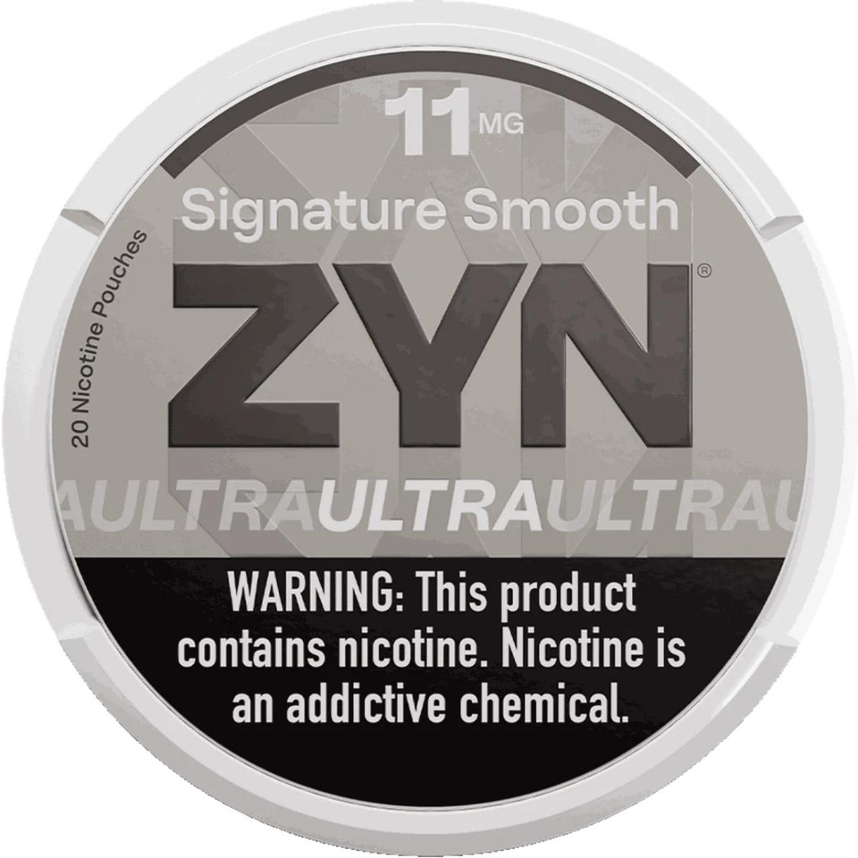 ZYN Ultra Nicotine Pouches - 1PK Signature Smooth 11MG