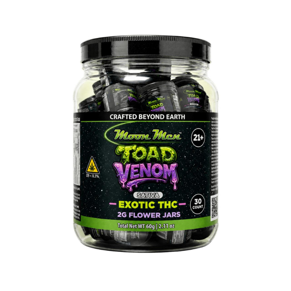 Moon Men THC Exotic Flower 2G - 30CT Toad Venom Sativa