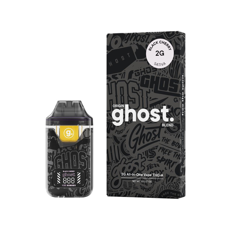 Ghost THC-A Origin Blend Disposable 2G Black Cherry Sativa