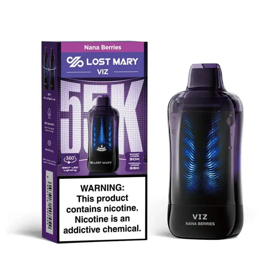 Lost Mary VIZ 55K Disposable Nana Berries