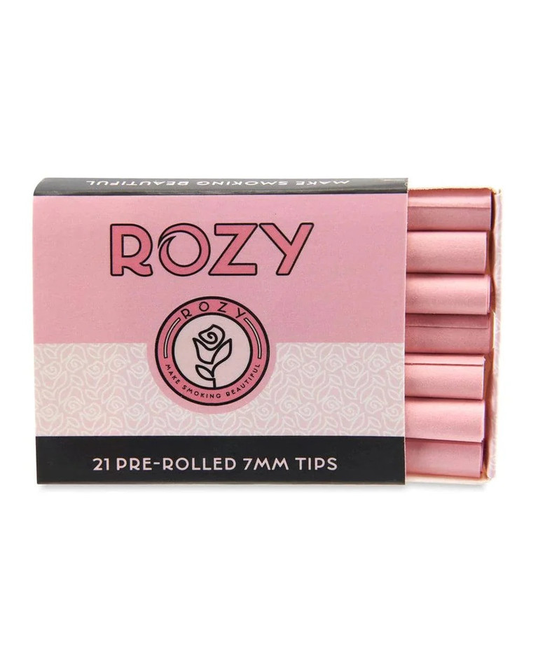 Rozy Pink Tips Prerolled 7MM Tips 1PK