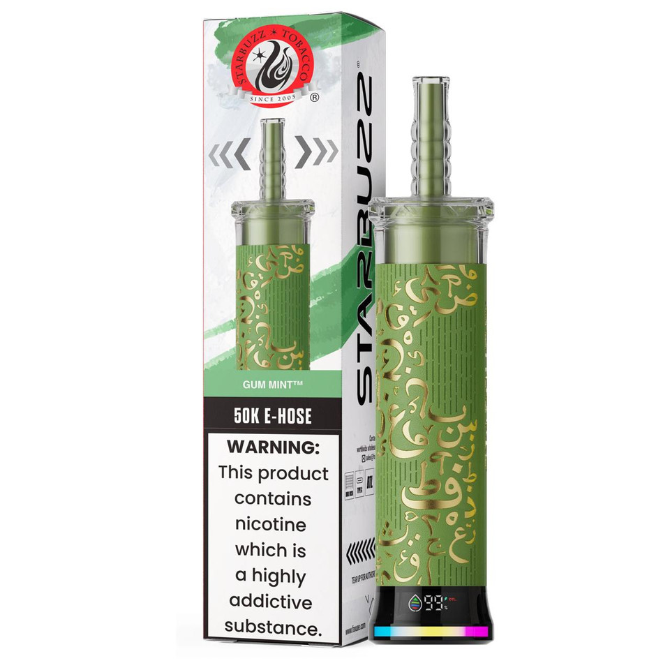 Starbuzz E Hose 50K Puff Disposable Gum Mint