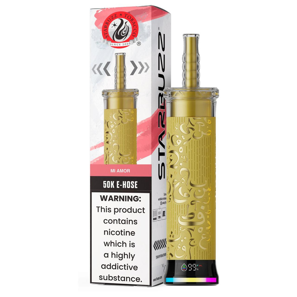 Starbuzz E Hose 50K Puff Disposable Mi Amor