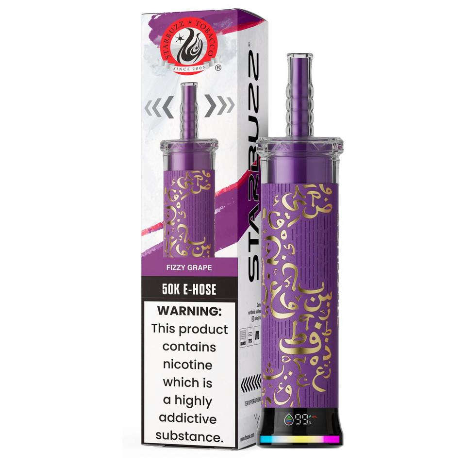 Starbuzz E Hose 50K Puff Disposable Fizz Grape