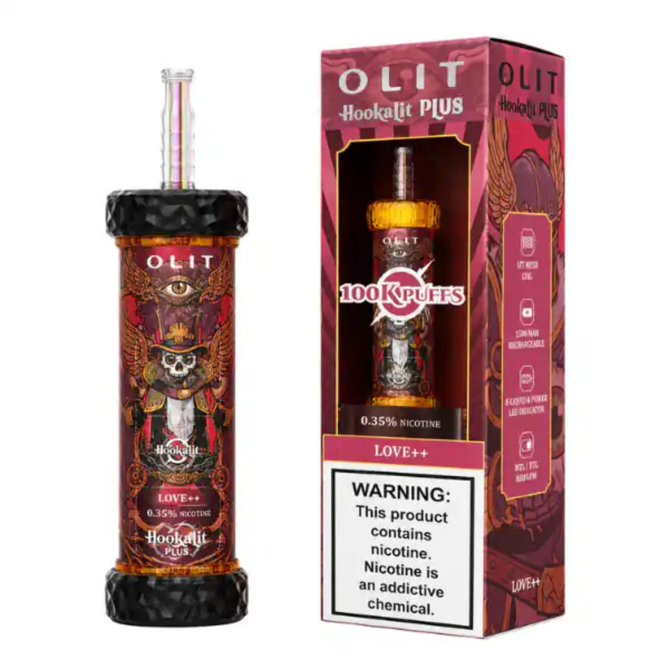 OLIT Hookalit Plus 100K Puff Disposable Love++