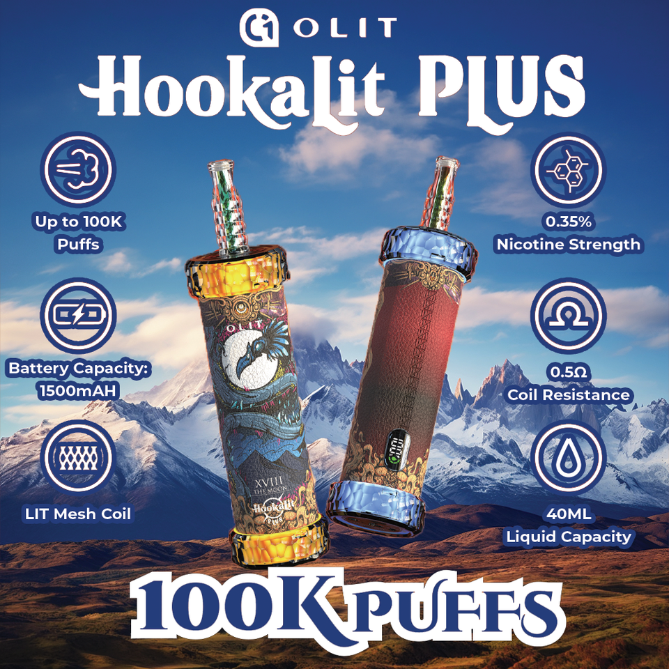 OLIT Hookalit Plus 100K Puff Disposable