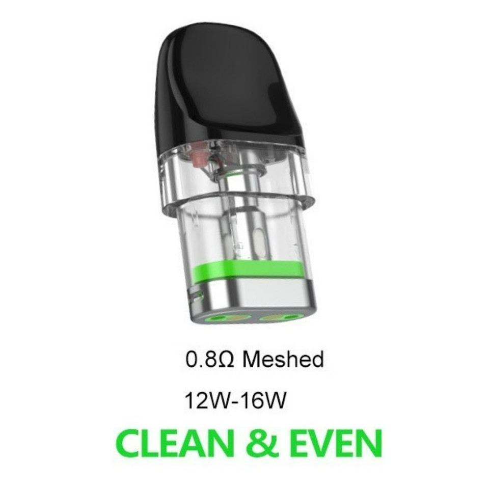 SMOK NOVO SLR 2.0 Replacement Pod Cartridge - 3PK 0.8 OHMS MESH