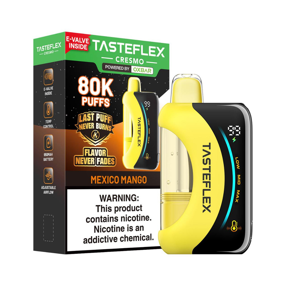 TasteFlex Cresmo 80K Puff Disposable Mexico Mango