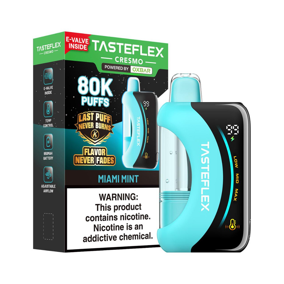 TasteFlex Cresmo 80K Puff Disposable Miami Mint