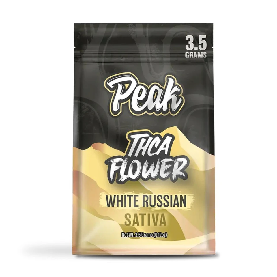 Peak THCA Flower 3.5G White Russian Sativa