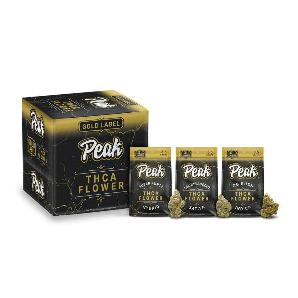 Peak Gold Label THCA Flower 3.5G