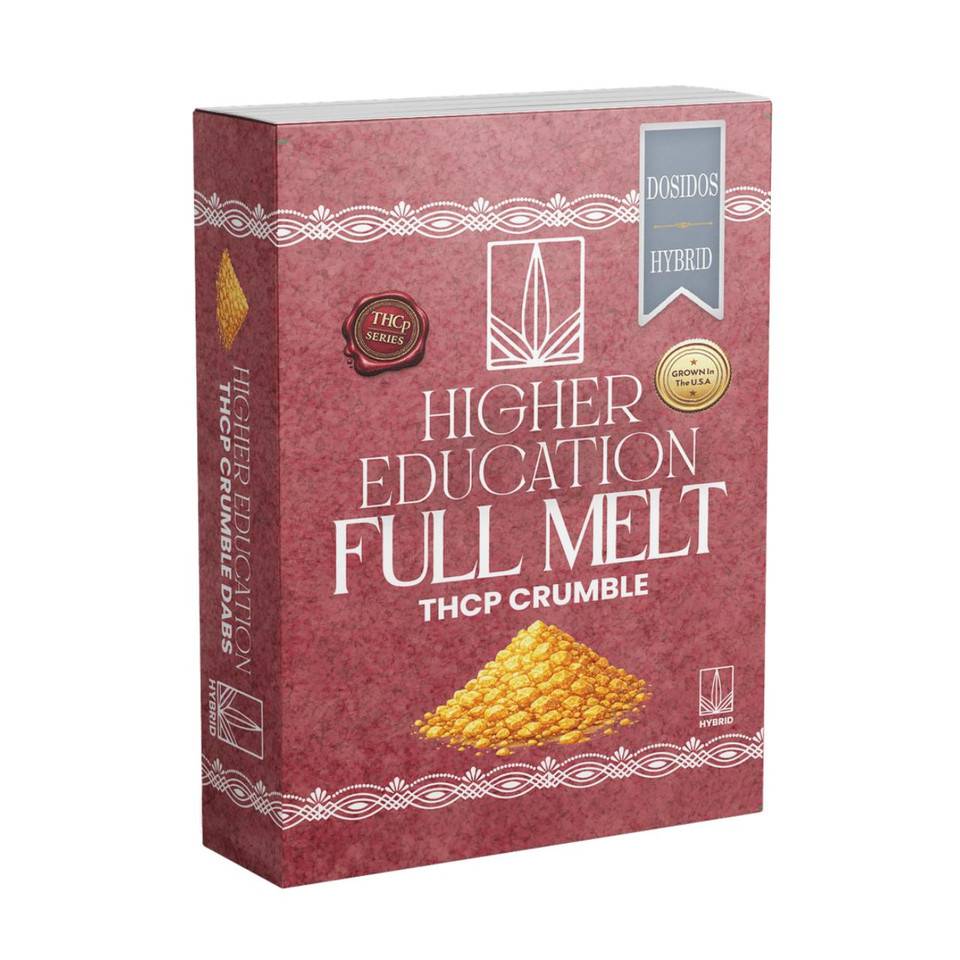 Higher Education Full Melt THCP Crumble 2G Dabs - 1PK Dositos Hybrid