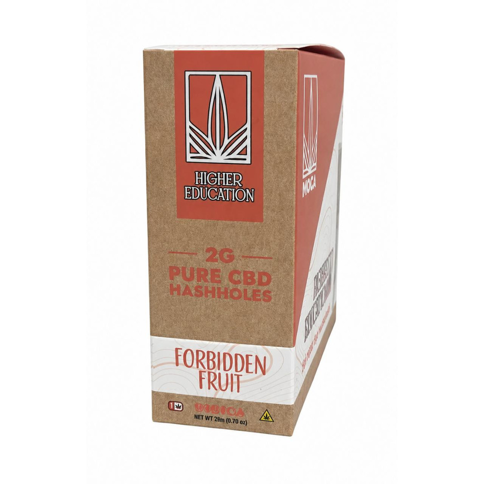 Higher Education Pure CBD Hashhole Prerolls 2G -1CT Forbidden Fruit Indica