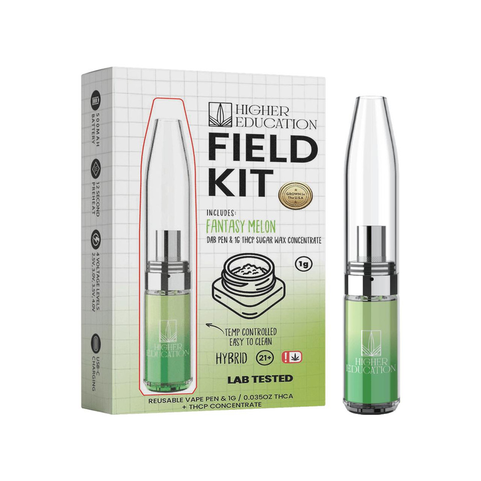 Higher Education Field Kit Vape Pen & Budder 1G Fantasy Melon Hybrid