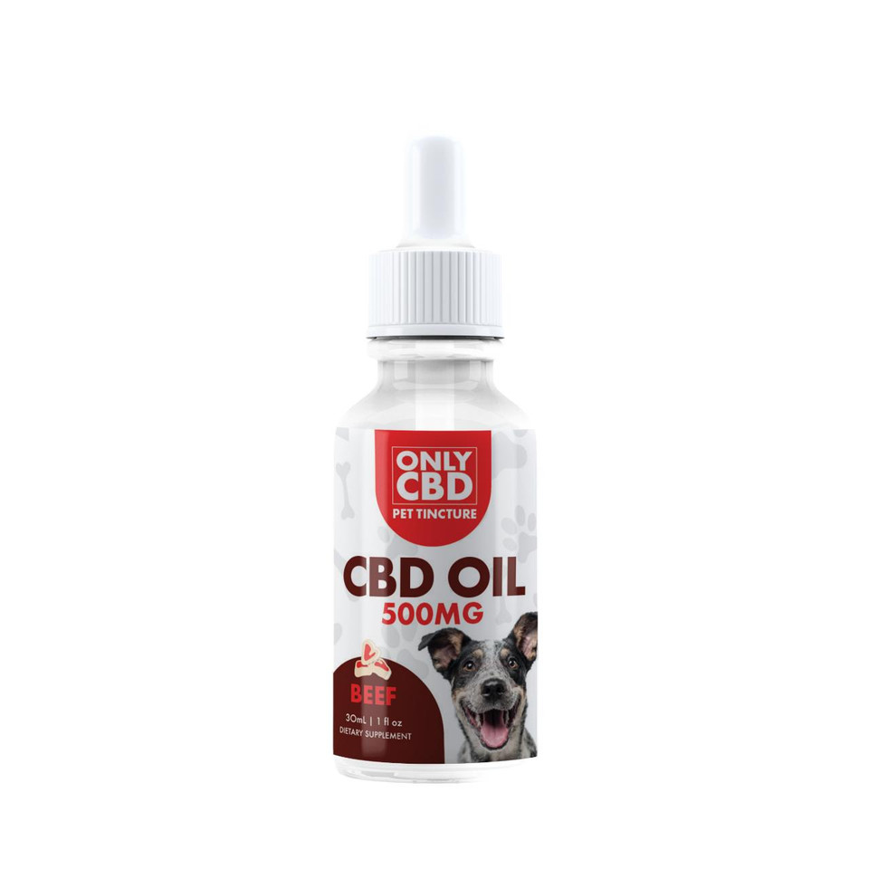 Only CBD Pets Tinctures 500MG Beef