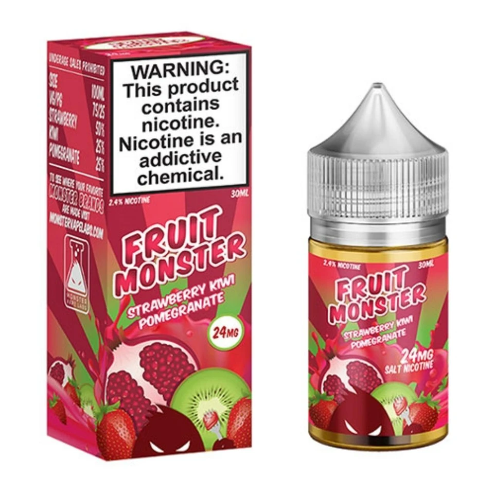 Fruit Monster Strawberry Kiwi Pomegranate Salt 30ml E-Juice