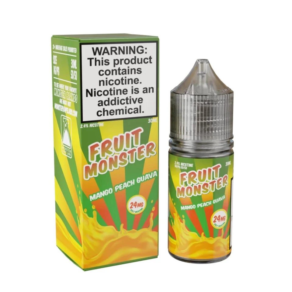 Fruit Monster Mango Peach Guava Salt 30ml E-Juice