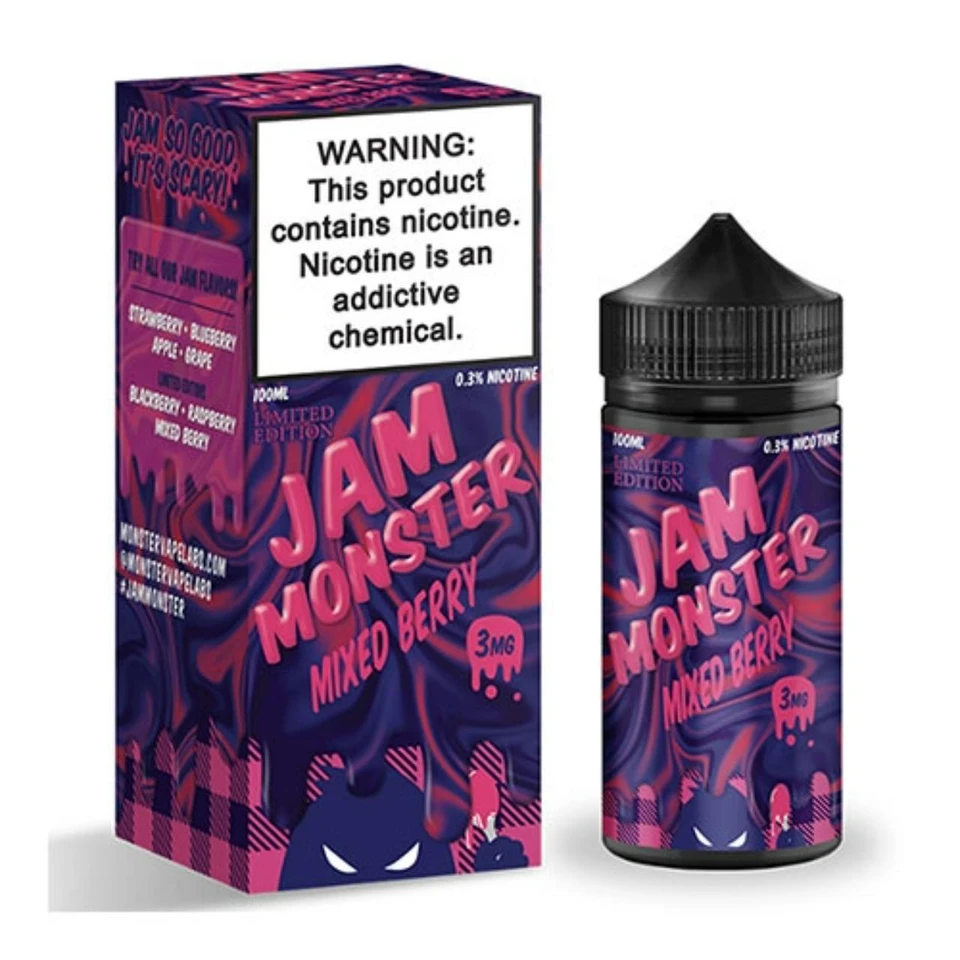 Jam Monster Mixed Berry 100ml E-Juice