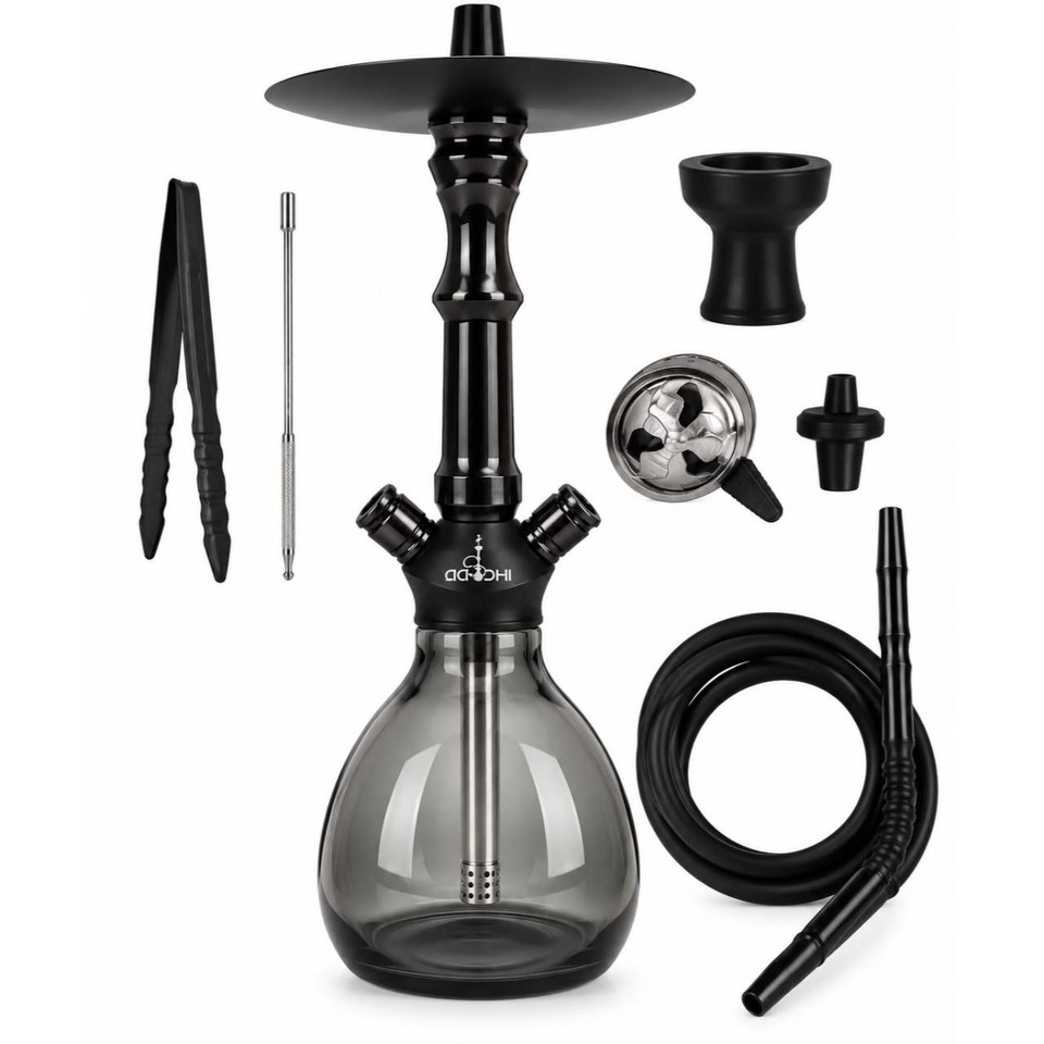 Aadhi Special Edition Rose Hookah Kit Black
