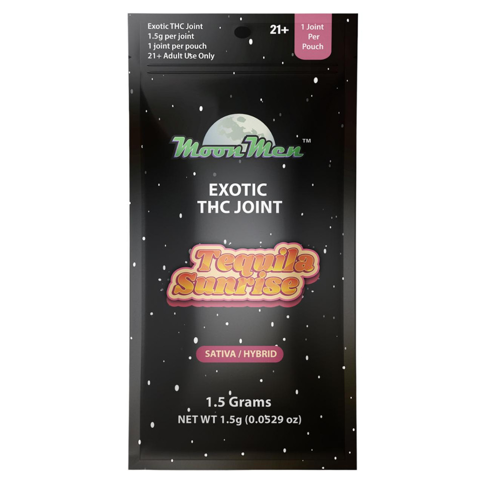 Moon Men Exotic THC Joint 1.5G 1PK-8CT Tequila Sunrise