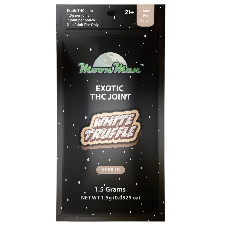 Moon Men Exotic THC Joint 1.5G 1PK-8CT White Truffle
