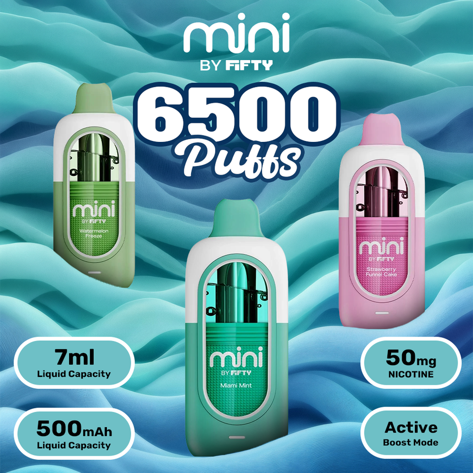 Fifty Bar Mini 6500 Puff Disposable