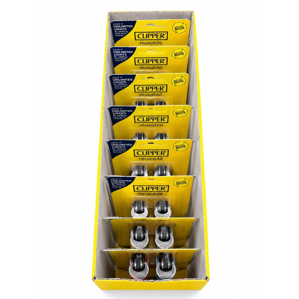 Clippers Assorted Lighters 2CT