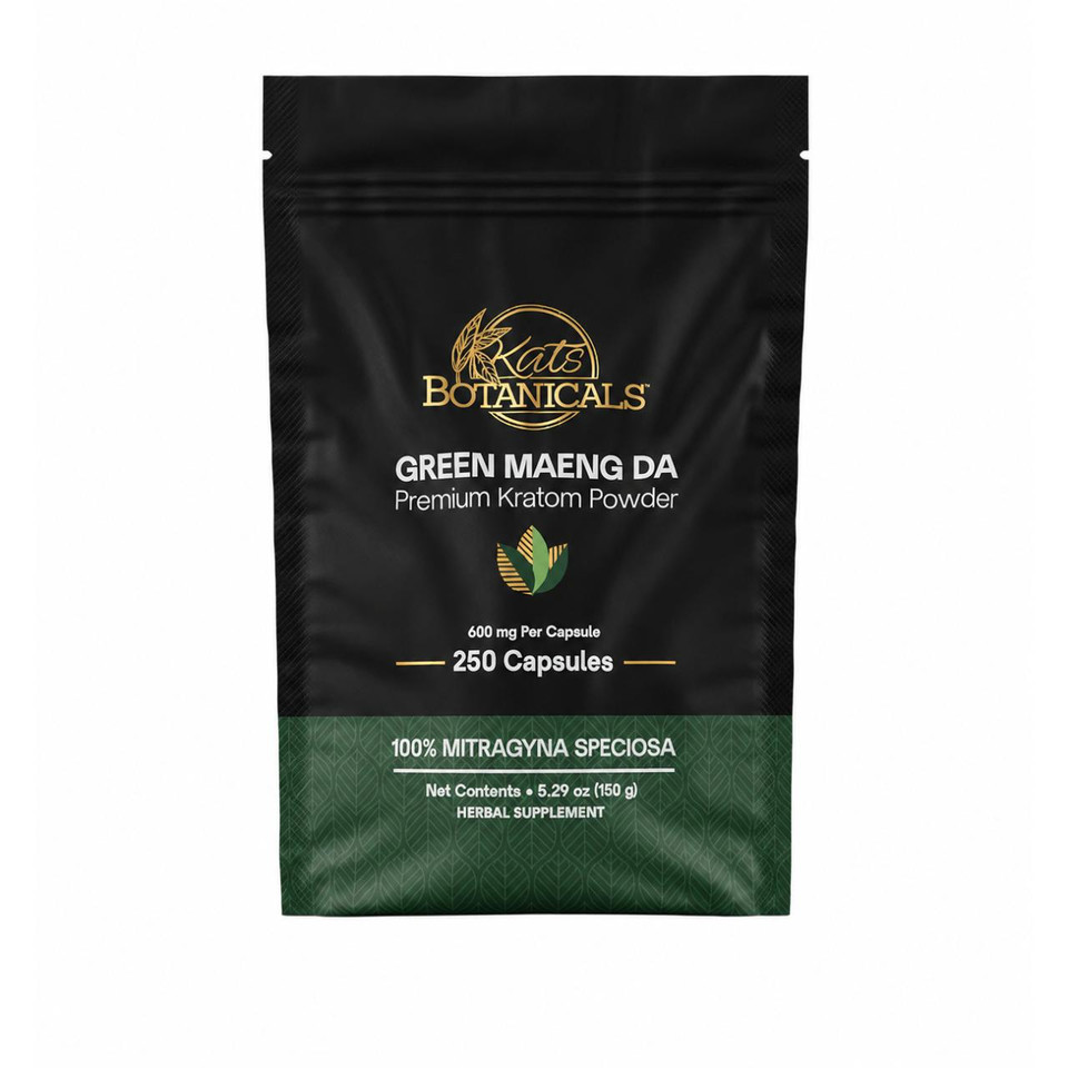 Kats Kratom Capsules 250CT Green Maeng Da