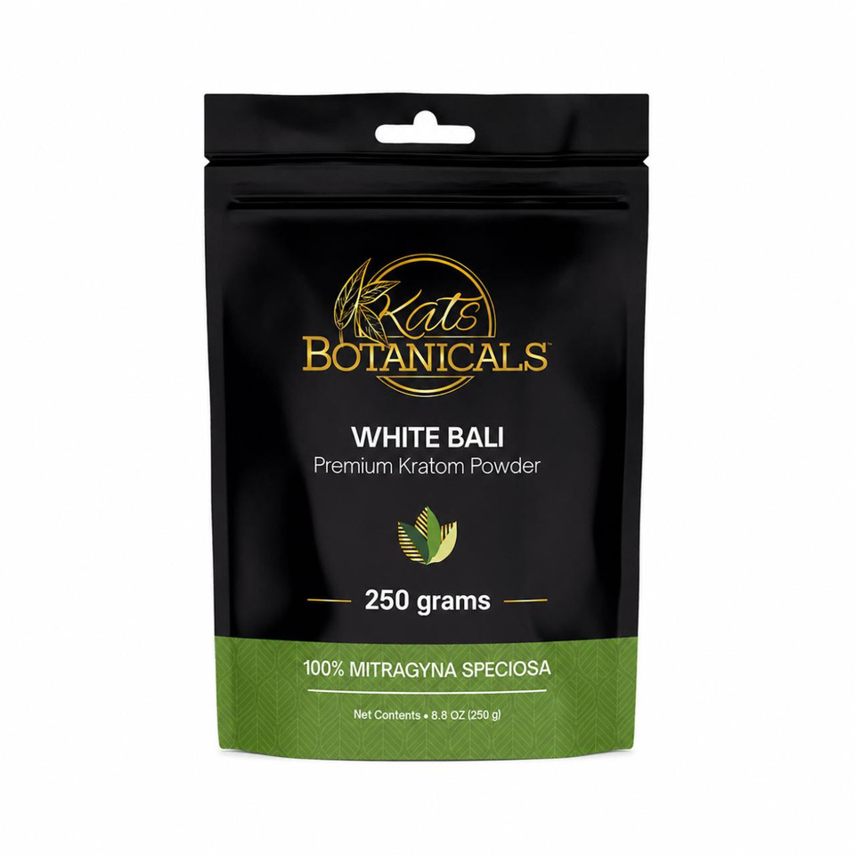 Kats Kratom Powder 250G White Bali