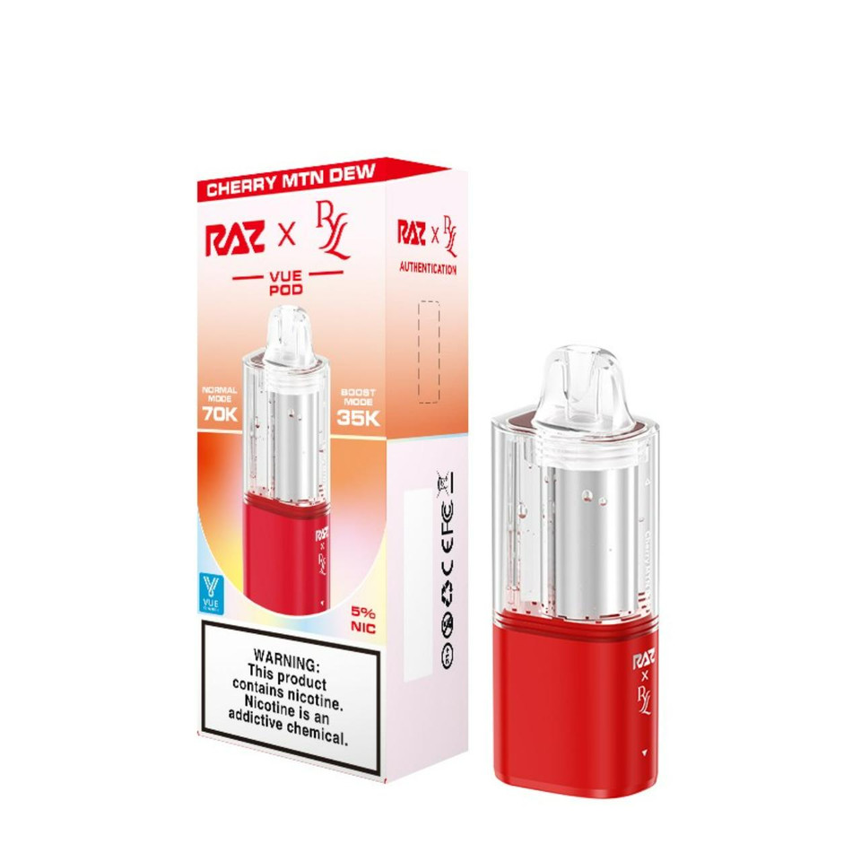 RAZ x RYL VUE 70K Replacement Pod Cherry MTN Dew