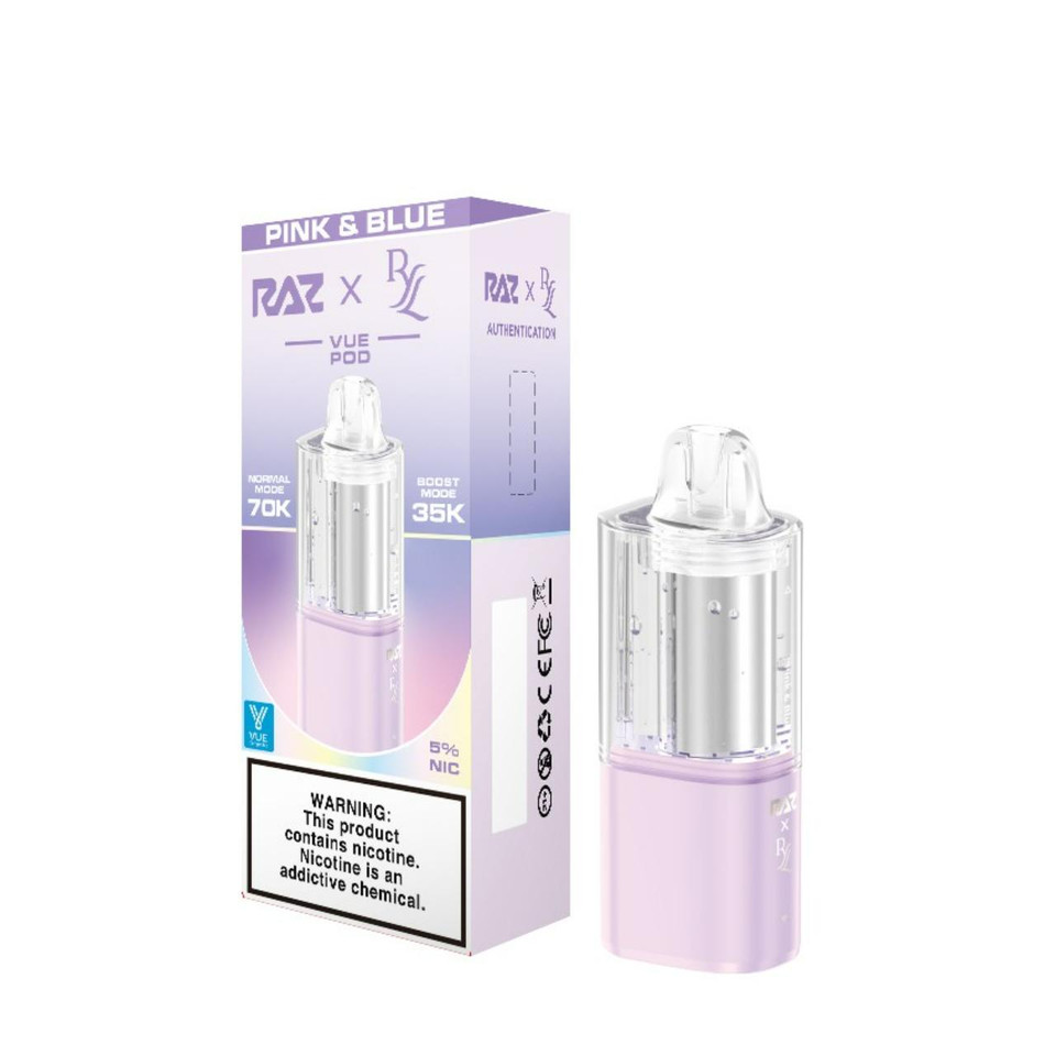 RAZ x RYL VUE 70K Replacement Pod Pink & Blue