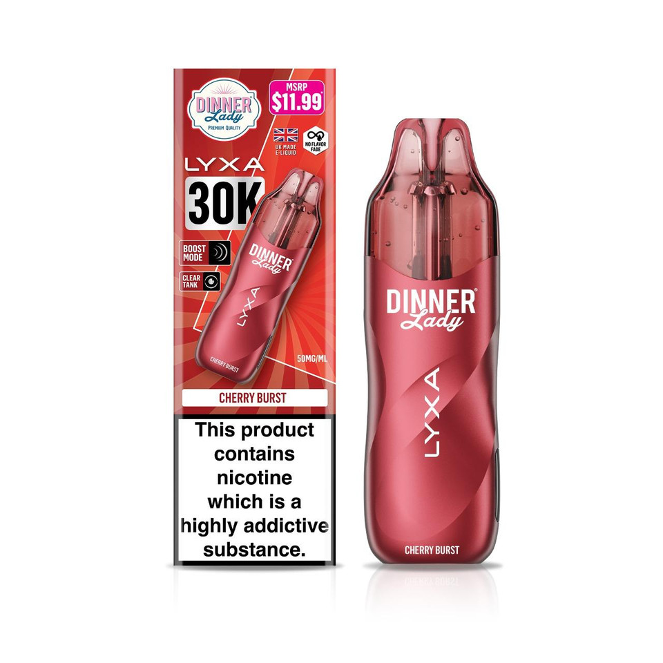 Dinner Lady LYXA 30K Puff Disposable Cherry Burst