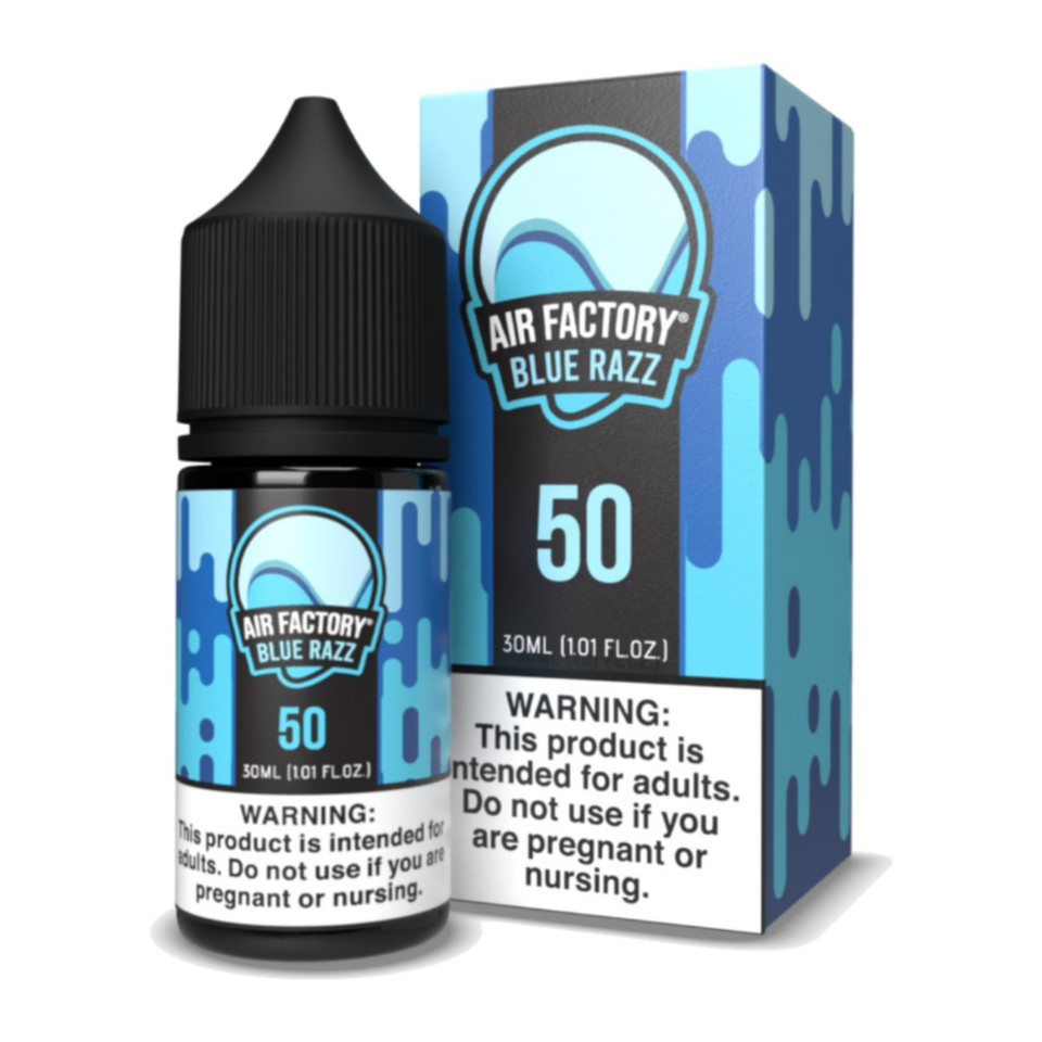 Air Factory Nixodine Salt 30ml E-Juice Blue Razz 50 MG