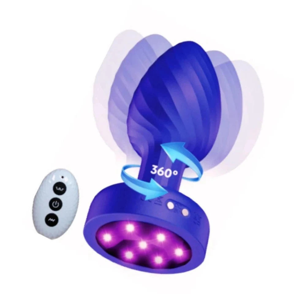 The Pleasure Company Sparkle LIT Plug Vibrator
