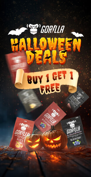 Gorilla Gummies - Buy 1 Get 1 Free