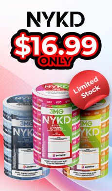 Just $16.99 -NYKD Nicotine Pouches | Pack of 5
