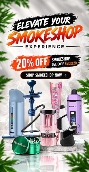 20% OFF ON SMOKESHOP | Coupon Code: SMOKE20