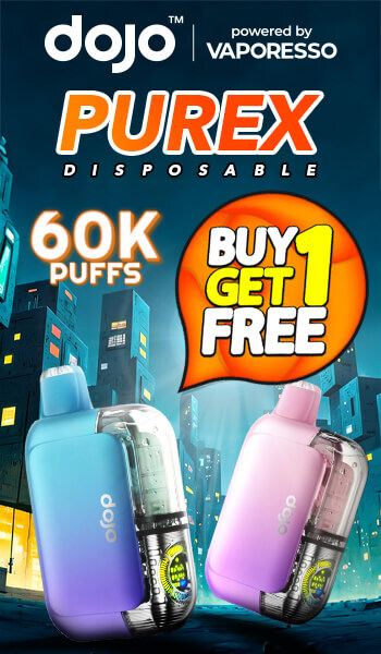 Vaporesso DOJO PUREX Disposable | 60K Puffs - Buy 1 Get 1 Free
