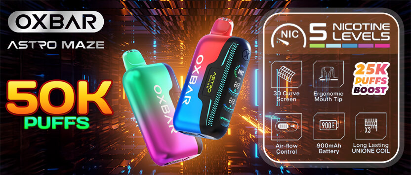 elf bar vape uk OXBAR Astro Maze 50k main image 0