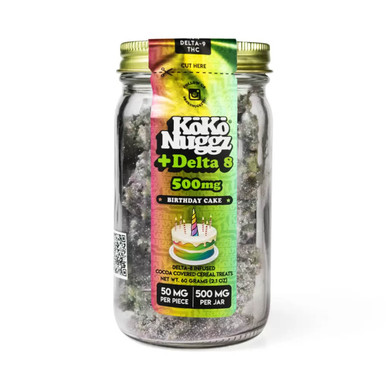 URB Koko Nuggz D8/THC Cereal Treats 500MG Online | EcmVape