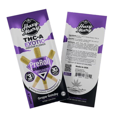 elf bar vape uk Hazy Mary Pre Rolls THCA 1G main image 0