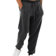 Front view of IMITF Suede sweatpants