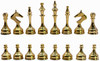 CHESS PIECES BRASS CHESS PIECES BRASS