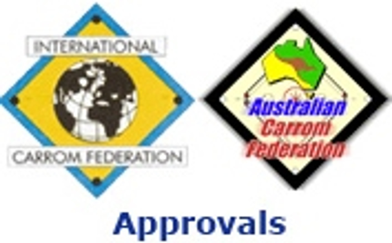 FOUR Carrom Championship Strikers ACF/ICF/AICF Approved, PLUS FREE OFFERS