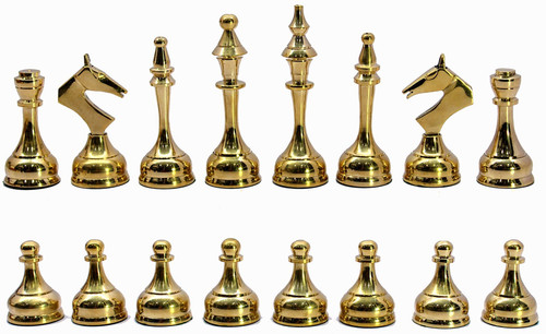CHESS PIECES BRASS