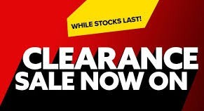 CLEARANCE SALE
