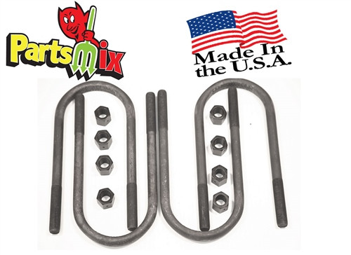 Dodge Plymouth Rear End UBolts with nuts 6 5/8" Long