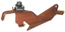 1967-70 440 4-barrel Throttle Cable Mounting Bracket 1967-70 440 4-barrel Throttle Cable Mounting Bracket