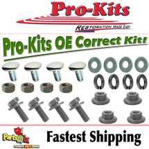 Bumper Bolt Kit Front 73 74 Challenger & Duster W/Guards Bumper Bolt Kit Front 73 74 Challenger & Duster W/Guards