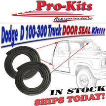 74 75 76 77 Ramcharger Trailduster Door Weatherstrip Gasket Seals 74 75 76 77 Ramcharger Trailduster Door Weatherstrip Gasket Seals